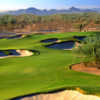 A view of the 16th hole at Faldo from Wildfire Golf Club at Desert Ridge Resort