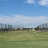 A view of the practice area at Desert Mirage Golf Course