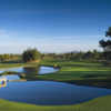 A view of the 18th green at Raven Golf Club - Phoenix.