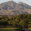 A view of a hole at Tubac Golf Resort.