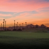 A sunset view of a fairway at Robson Ranch Golf Club.