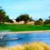 A view of the 16th green at Coyote Lakes Golf Club.