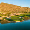 View of the 9th green at The Phoenician Golf Club