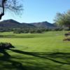 A sunny day view from Rancho Manana Golf Club.