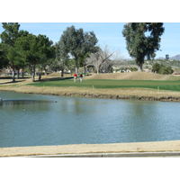 The water carry on Omni Tucson National Catalina Course's No. 4 intimidates.