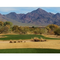 The par-3 third on the Champions Course at the TPC Scottsdale is tough to ace.