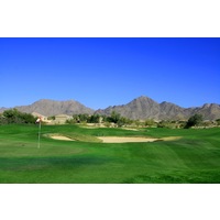 The par-4 second at McDowell Mountain Golf Club plays 366 yards.