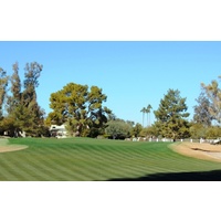Like much of the Padre Course at Camelback Golf Club, the green on the 183-yard, par-3 second crowned.