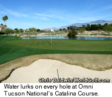 Omni Tucson National's Catalina Course - Water
