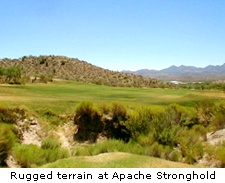 Rugged terrain at Apache Stronghold