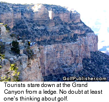 Grand Canyon ledge