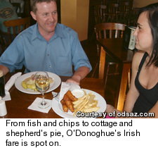 O'Donoghue's Irish Pub - Food