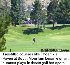 Raven South Mountain - Phoenix-Scottsdale Golf Course - Pine Trees
