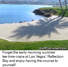 Reflection Bay - Lake Las Vegas Golf Course - Sand Bunker