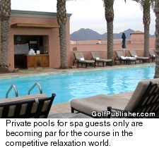 Fairmont Scottsdale Princess Willow Stream Spa private pool