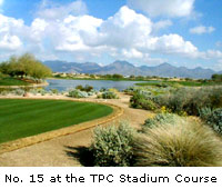 No. 15 at the TPC Stadium Course