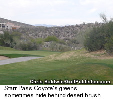Starr Pass Coyote nine - Hidden Greens