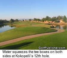 Kokopelli's 12th hole