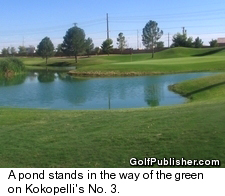 Pond at Kokopelli Golf Club