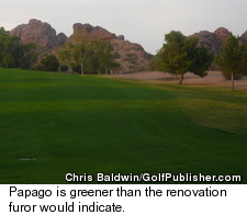 Papago Golf Course in Phoenix - Greens