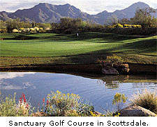 Sanctuary Golf Course in Scottsdale.